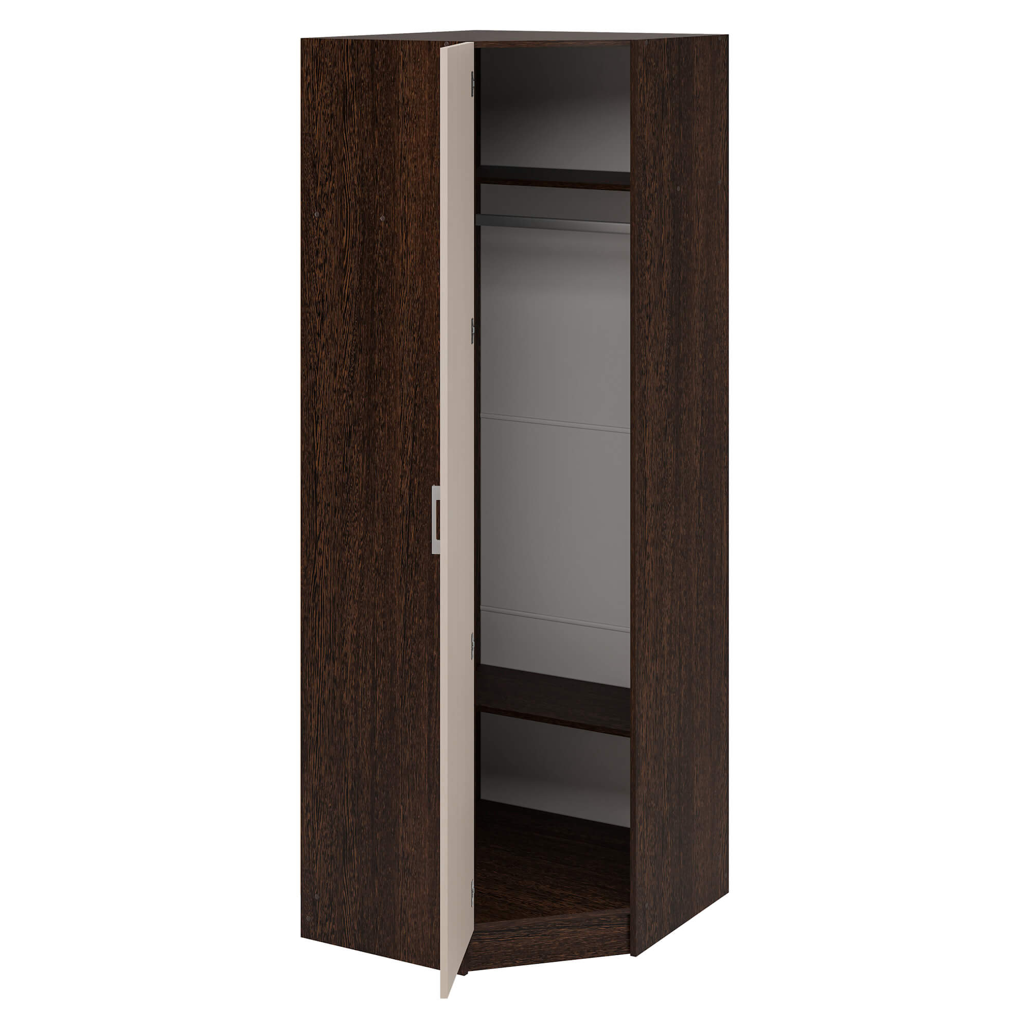 Гармония Шкаф угловой ШУ 601М дуб венге/дуб белфорд