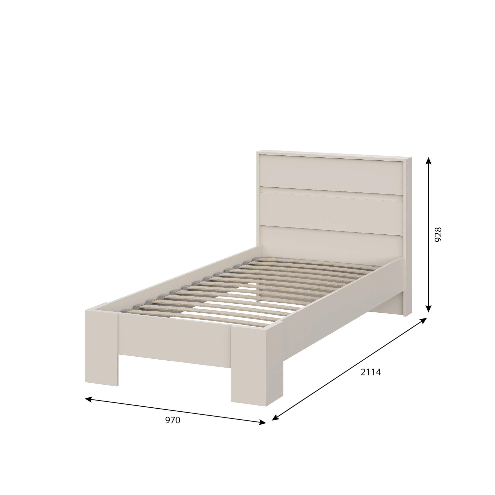 Люмо Кровать КР 01 кашемир